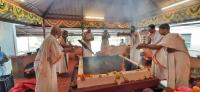 Sharadiya Navaratri 2020 Day 6 (22.10.2020) - Karla - Chandika Homa performed on behalf of 6 Yajamana-s